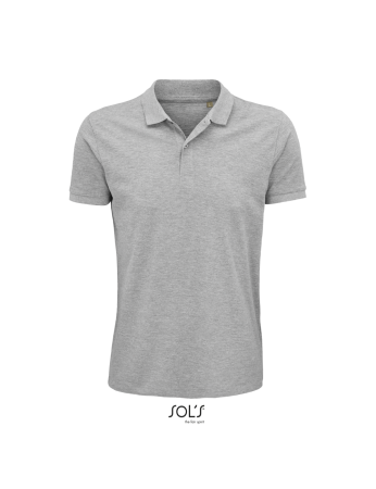 Πόλο ανδρικό - Planet men 03566 grey melanze